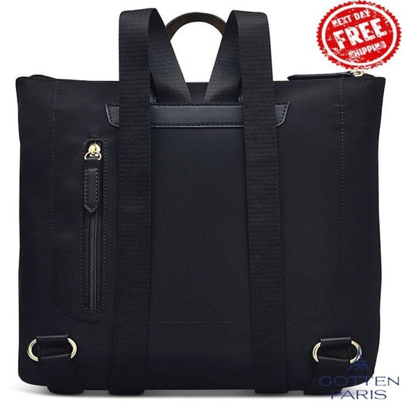Radley London Women\'s Pocket Essentials Responsible Zip Top Backpack Bag Black main image 5